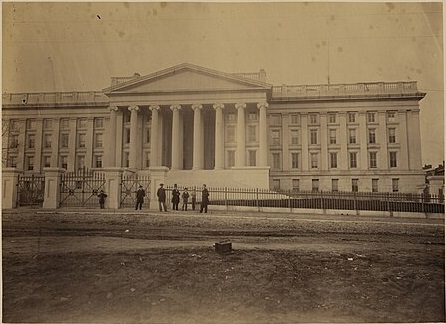 U. S. Treasury Building, 1861