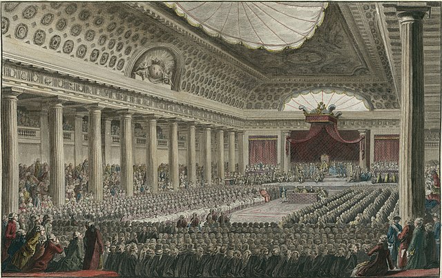 The opening of the Estates General May 5, 1789